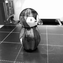 pingouin gadget 3d animal mignon esun3d 3d print model - Mito3D