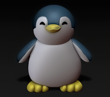 pingüino miniso stl pingüinos 3d print model - Mito3D