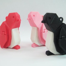 penguin game 3d print model - Mito3D