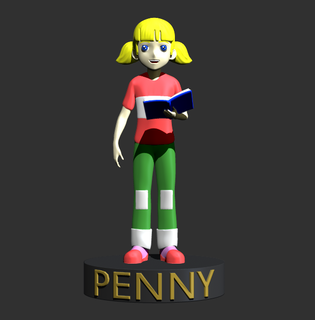 Penny Inspektor Gadget Genius 3d print model - Mito3D