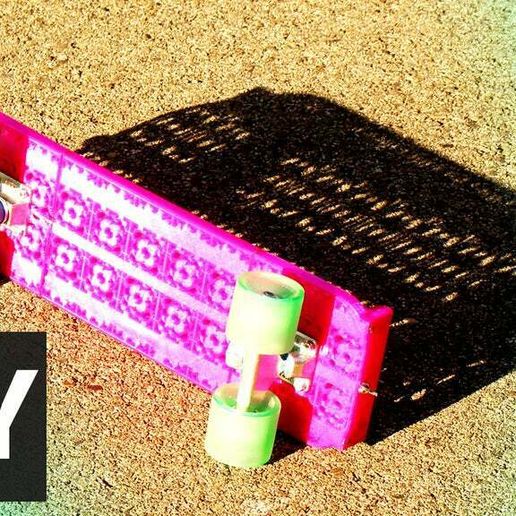 centesimo tavola v2 skateboard giocattolo 3D print model - Mito3D