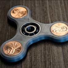 penny spinner juego 3d print model - Mito3D