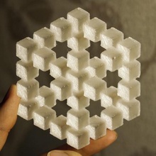 penrose cube illusion various art 3d 3d print model - Mito3D