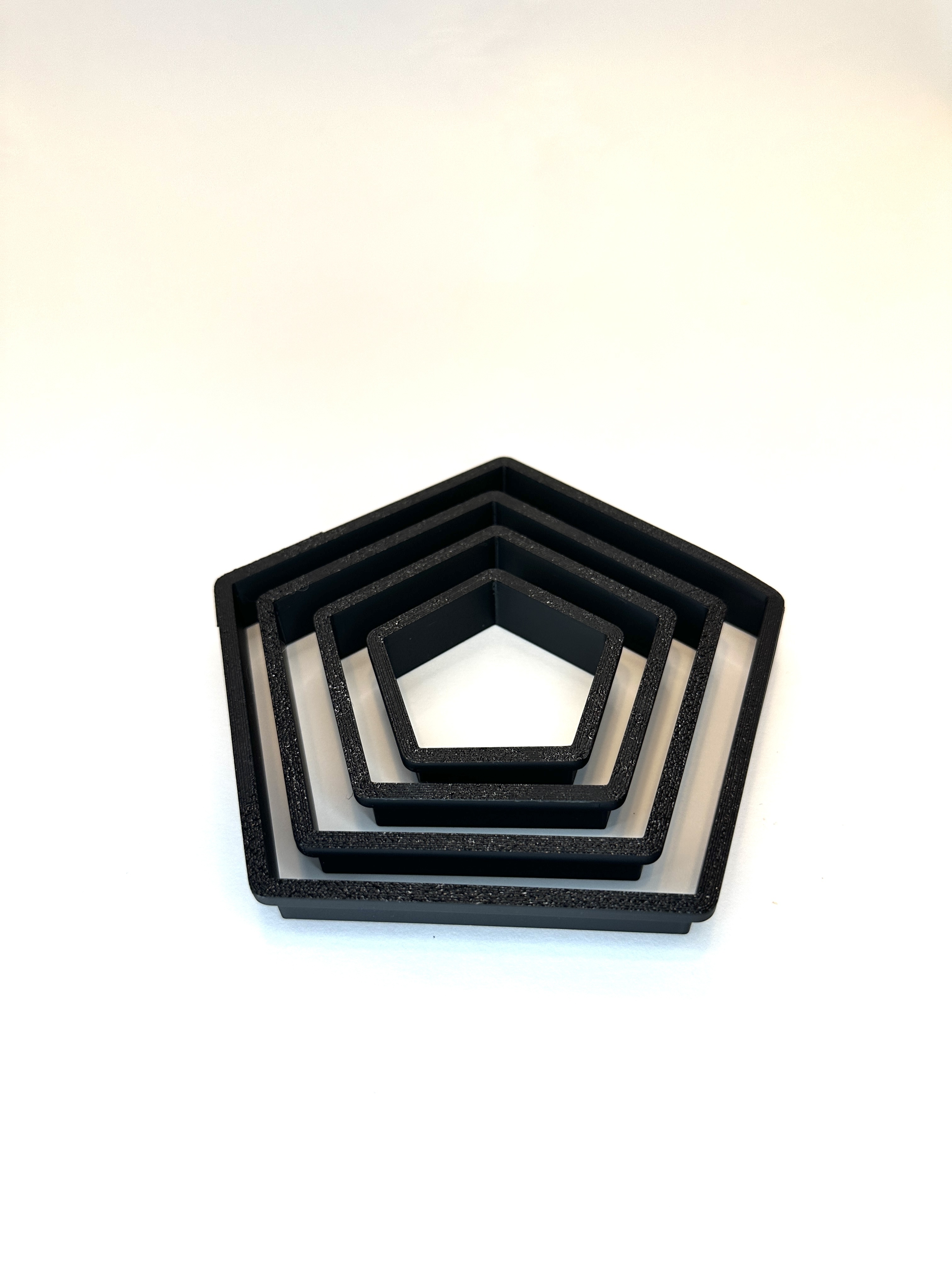 pentagone biscuit coupeur 3D print model - Mito3D