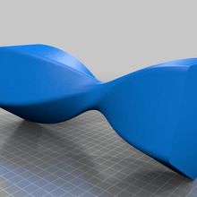 pentagonal cálice vaso espiral decoração 3d print model - Mito3D
