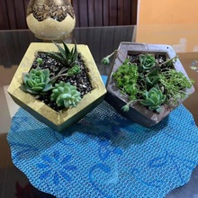 pentagonal pot mould moulds mold flowerpot pots planter penta pentagon geometric forms from 3d print model - Mito3D