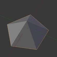 fünfeckige Pyramide verschiedene Polyeder Bildung Schule 3d print model - Mito3D
