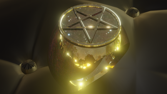 pentagrama anel joalheria 3d print model - Mito3D