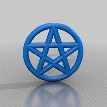 pentagramm Kunst Anzeichen logos 3d print model - Mito3D