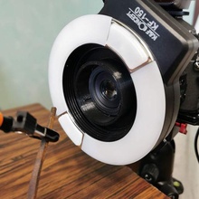 Pentax k mount yüzük flaş tersine çevirmek binmek lens kamera Kulp destek makro fotoğrafçılık adaptör 3d print model - Mito3D