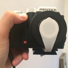pentax k-01 görüşülmesi da-40mm lens kapağı aracı 3d print model - Mito3D