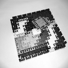 pento jean-claude constantin game jigsaw puzzle art toy 3d print model - Mito3D