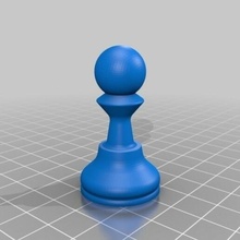 Peon Spiele Schach Teile Bischof Dame Turm Pferd Königin 3d print model - Mito3D