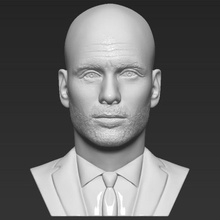 pep guardiola bust 3d printing ready stl obj formats manager manchester city famous celebrity soccer football lionel messi klopp cristiano ronaldo neymar liverpool barcelona real 3d print model - Mito3D