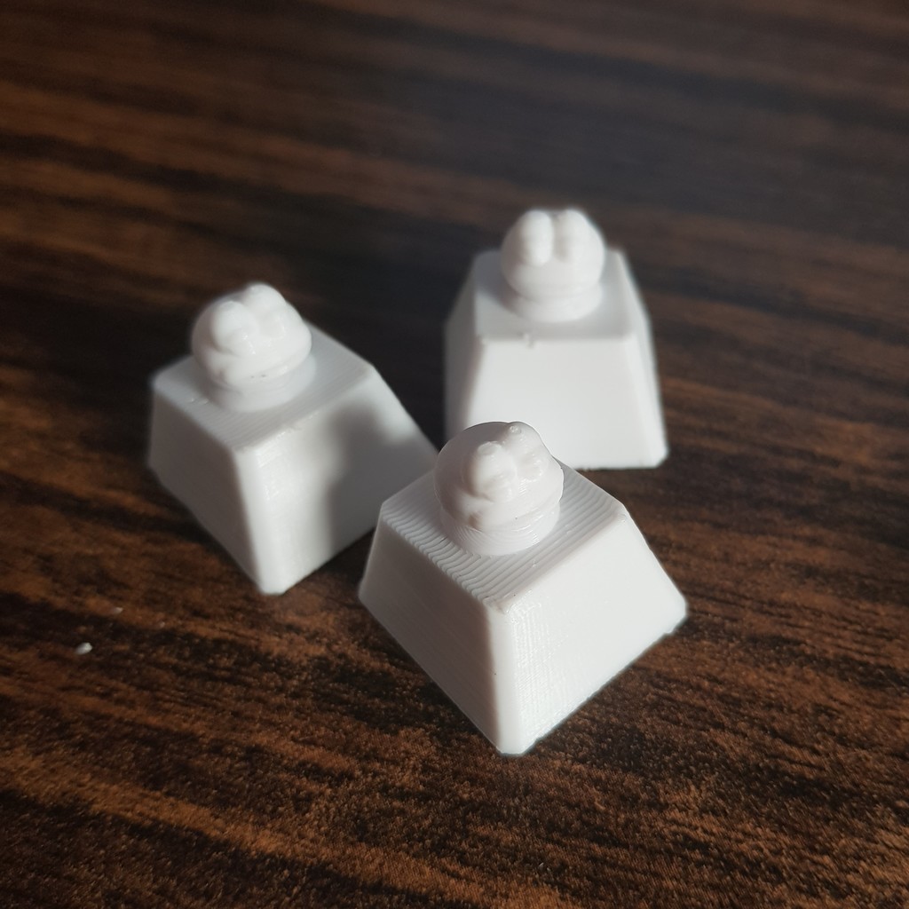 pepe keycap cherry mx keyboard 3D print model - Mito3D