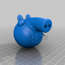 peppa pig jogo brinquedo 3d print model - Mito3D