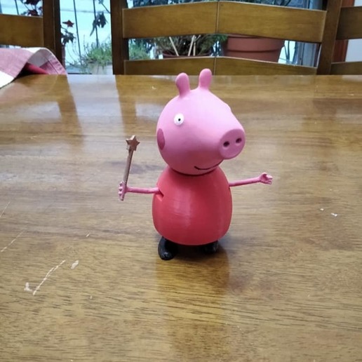 peppa pig little piggy 3D print model - Mito3D