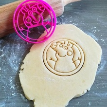 peppa maiale biscotto taglierina cottura Impasto forma cucina infornare biscotti speculoos 3d print model - Mito3D