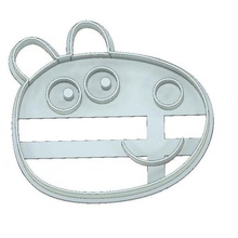 peppa pig cookie cutter suzy sheep fondant tool 3d print model - Mito3D