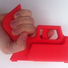 Pepe spray pistola v2 attrezzo mano utensili 3d print model - Mito3D