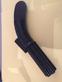 pimentero revólver apuntalar molinillo pimienta pistola accesorios cosplay disfraz 3d print model - Mito3D
