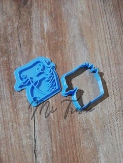 percheron zenon azienda agricola cavallo taglierina pennarello vari taglio francobollo 3d print model - Mito3D