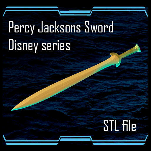 percy jackson espada Disney Series 3D print model - Mito3D