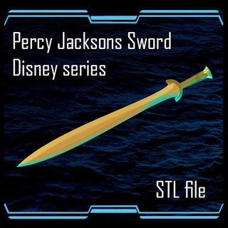 percy Jackson kılıç Disney dizi 3d print model - Mito3D