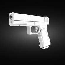 perfeito glock brinquedo arma 3d print model - Mito3D