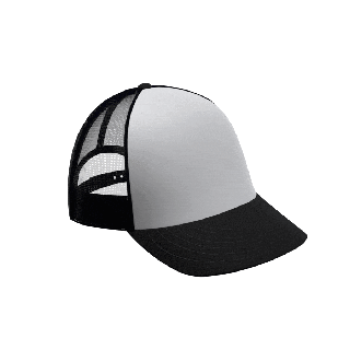 Perfetto camionista cap cappello 3d modello arte moda 3dprint indumento capi abbigliamento accessorio realistico highpoly 3d print model - Mito3D