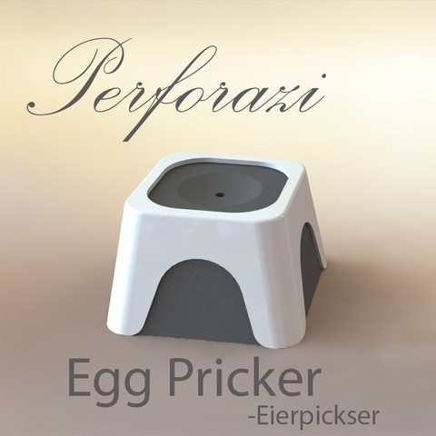 perforazi egg pricker home design eggpricker eier eierpicker eierpikser gadget kche Küche tool Kochen sittam 3D print model - Mito3D