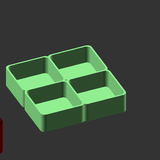 perpetual calendar 4 cubes office 3D print model - Mito3D