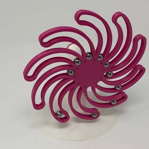 perpetual motion davinci style ii gadget 3D print model - Mito3D