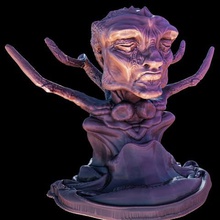 perriorann bust art fantasy dark horror 3d print model - Mito3D
