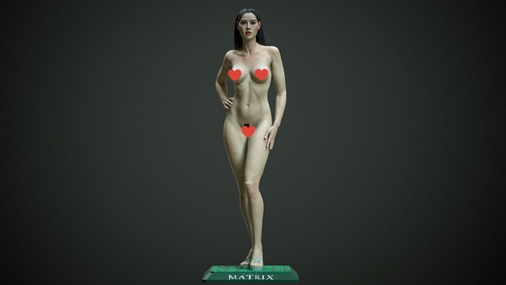 Persephone matris nsfw Monica Bellucci Kadın kadın kız 3dprint Sanat karakter şöhret heykelcik heykel minyatürler vücut üçlü heykeller 3d print model - Mito3D