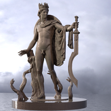 Perseo statua 3d print model - Mito3D