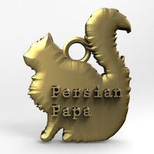 persian potato pendant jewelry daddy jewel 3d print model - Mito3D