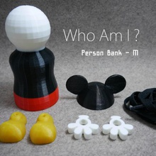 persona de banco-m casa 3d print model - Mito3D