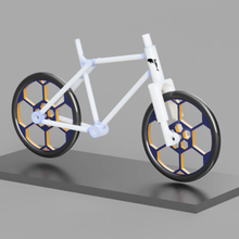 kişisel bisiklet çerçeve çeşitli modelleme 3d vtt iki tekerlek döngüsü 3d print model - Mito3D