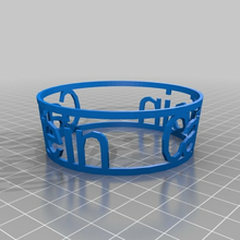 personalizzato bicchiere pranzo_cucina 3d print model - Mito3D