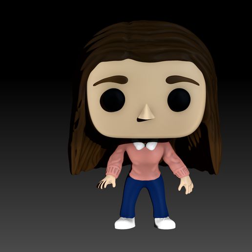 personnalisé funko joueur garçon fille Jeu daxto dpop 3D print model - Mito3D