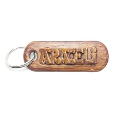 personalizado chave anel Araceli chaveiro argolas personalizadas nomes Customizável 3d print model - Mito3D
