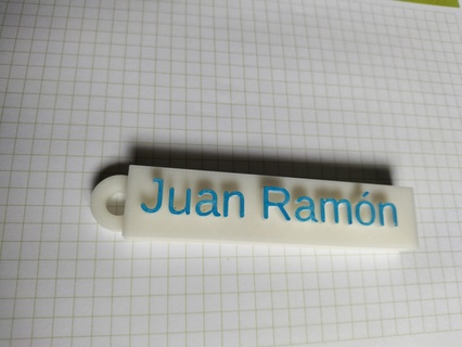 personalized keychain 3d print model - Mito3D