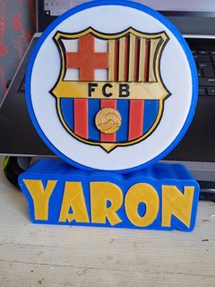 personalized lamp shield bar lights soccer ornament customized 3d print model - Mito3D
