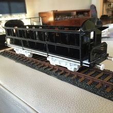 personenwagon 1 48 28mm lasercut model train wwii vehicles 3d print model - Mito3D
