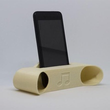 pes amplificador gadget teléfono sonido de la oficina música 3d print model - Mito3D
