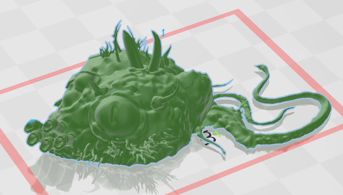 pestilent infected terrain game nurgle 40k poo marines poomarines 3d print model - Mito3D