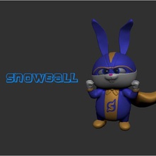pet 2 snowball figurine various 3d print model - Mito3D