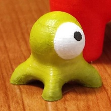 pet alien among us art mascot 3d print model - Mito3D