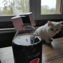 animal compagnie bouteille casquette défenseur anti boisson voleur protecteur 3d print model - Mito3D